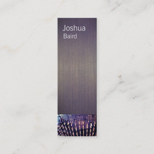 Hip Musician Mini Visitekaartje (Voorkant)