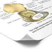Hip Pelvis Anatomy Ligaments and Botten Poster (Hoek)