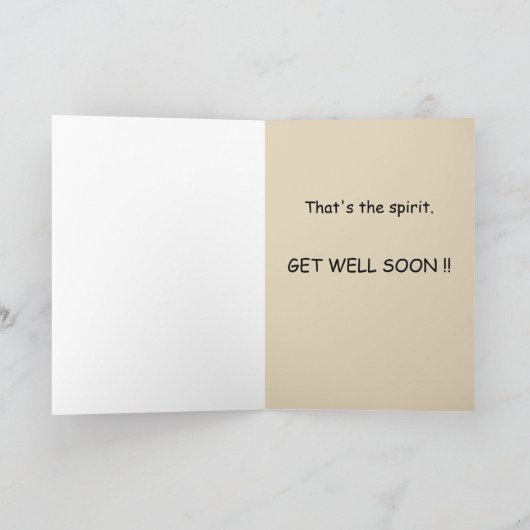 Hip Replacement Chgery - Fun Quote Kaart (Binnen)