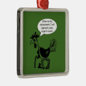 Hip Replacement Chgery - Fun Quote Metalen Ornament (Rechts)