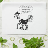 Hip Replacement Chgery - Fun Quote Theedoek (Gevouwen)