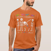 Hip Replacement its a different ability dabbing T-shirt (Voorkant)