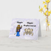 Hip Replacement Surgery krijgt een boorkaart Kaart (Gele Bloem)