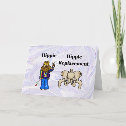 Hip Replacement Surgery krijgt een boorkaart Kaart (Voorkant)