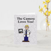 Hip Replacement Surgery krijgt een boorkaart Kaart (Gele Bloem)