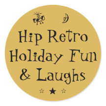 Hip Retro Sticker door RoseWrites