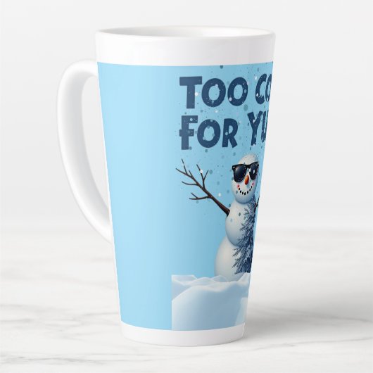 Hip Snowman Holiday Design - Mokken (Linkerhoek)