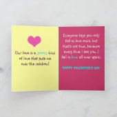 Hip Soort het Wenskaart van de Liefde Feestdagen Kaart (Binnen)