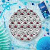 Hip Spooky Crawly spiers Skull Cakes Halloween Papieren Bordje (Feest)