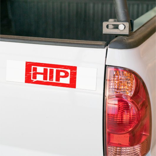 Hip Stamp Bumpersticker (Op Truck)