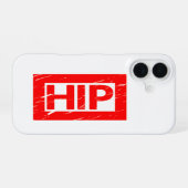 Hip Stamp iPhone 16 Hoesje (Achterkant horizontaal)