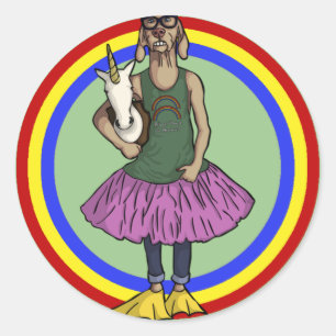 Hip, sticker