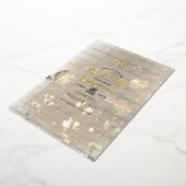 Hip Street  Urban Bat Mitzvah Folie Uitnodiging (Gedraaid)