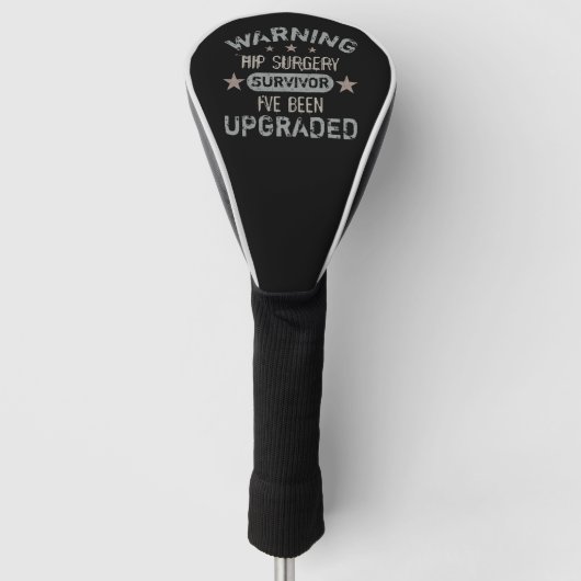 Hip Surgery Humor geüpgraded Golfheadcover (Voorkant)