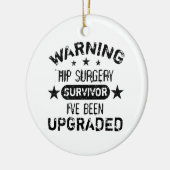 Hip Surgery Humor geüpgraded Keramisch Ornament (Links)