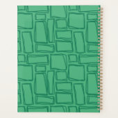Hip to Be Square Patroon Stijl Planner (Achterkant)