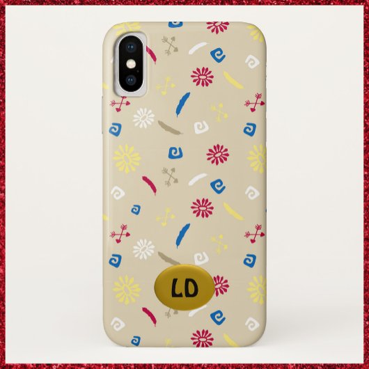 Hip Trendy Native American Geïnspireerd Case-Mate iPhone Case