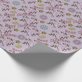 Hip vakantie - lavendelmist cadeaupapier