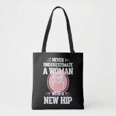 Hip-vervangingsoperatie bij het herstellen van mam tote bag (Voorkant)