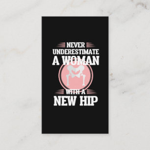 Hip-vervangingsoperatie bij het herstellen van mam visitekaartje