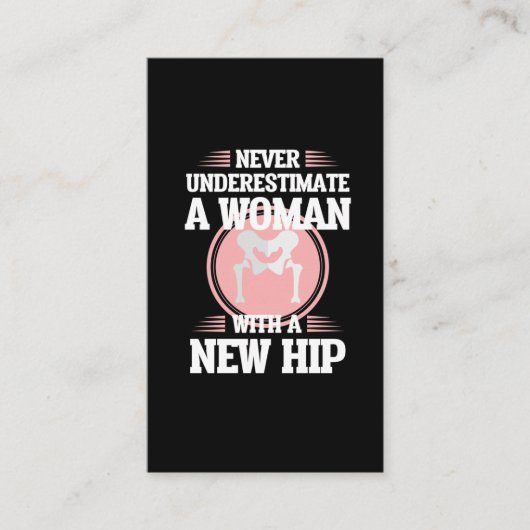 Hip-vervangingsoperatie bij het herstellen van mam visitekaartje (Voorkant)