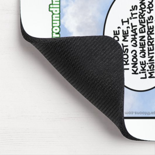 HIPAA 1e wijziging Onbegrepen Muismat (Hoek)