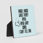HIPAA-Humor Fotoplaat (Voorkant)