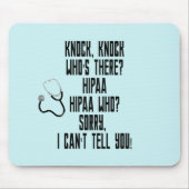 HIPAA-Humor Muismat (Voorkant)
