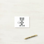 HIPAA-Humor Post-it® Notes (Op bureau)