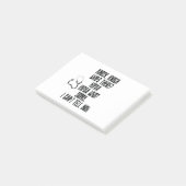 HIPAA-Humor Post-it® Notes (Schuin)