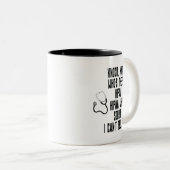 HIPAA-Humor Tweekleurige Koffiemok (Voorkant rechts)