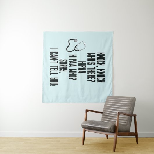 HIPAA-Humor Wandkleed (In Situ (horizontaal))