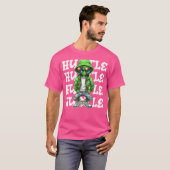 Hiphop Alien Hustle Money Urban Ufo Alien Streets T-shirt (Voorkant volledig)