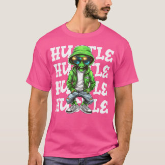 Hiphop Alien Hustle Money Urban Ufo Alien Streets T-shirt
