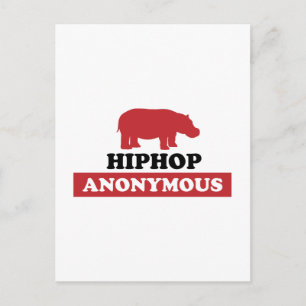HipHop Anonymous Briefkaart