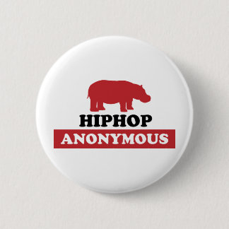 HipHop Anonymous Ronde Button 5,7 Cm
