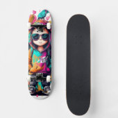 Hiphop Art Persoonlijk Skateboard (Voorkant)