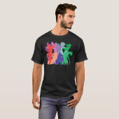 Hiphop & Breakdance stijl T-shirt (Voorkant volledig)