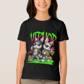 Hiphop Bunnies Tri-Blend Shirt (Voorkant)