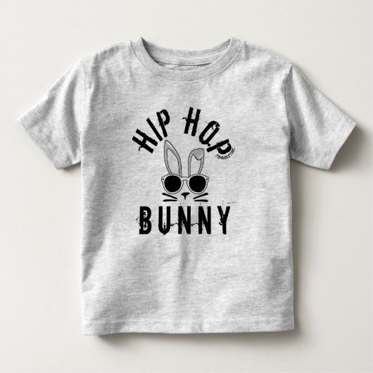 Hiphop Bunny Spring Easter Boys Peuter Top shirt (Voorkant)