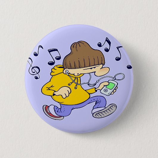 HipHop-Button Ronde Button 5,7 Cm (Voorkant)