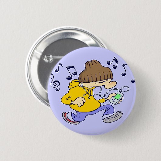 HipHop-Button Ronde Button 5,7 Cm (Voorkant /achterkant)