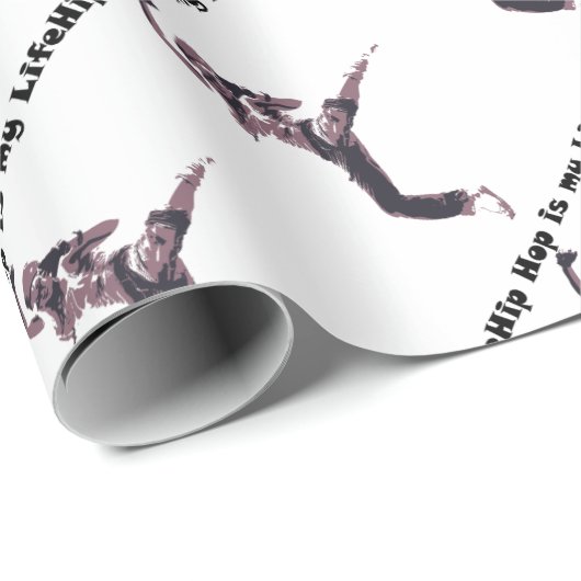 hiphop cadeaupapier (Rol Hoek)