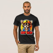 HIPHOP CHIHUAHUA T-SHIRT (Voorkant volledig)