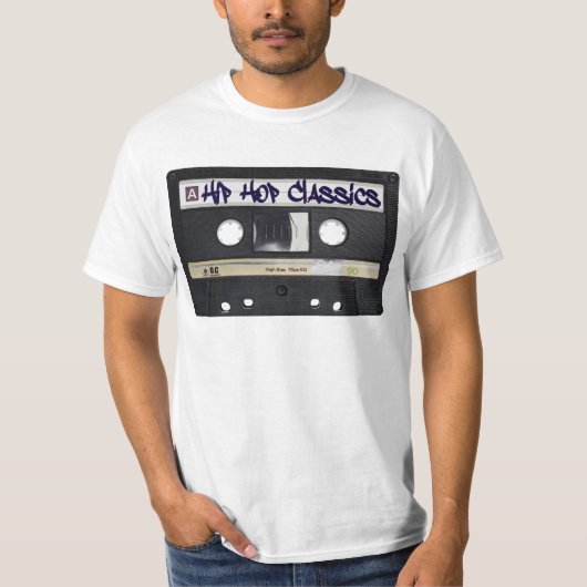 Hiphop Classics TAPE T-shirt (Voorkant)