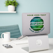 Hiphop Custom-Cut Vinyl Sticker