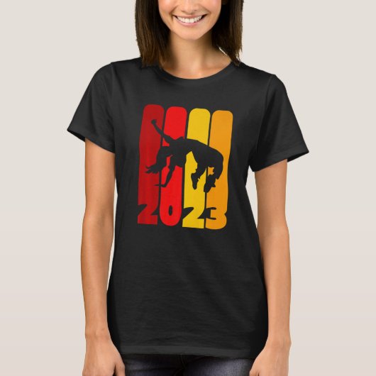Hiphop Dancer Dancing In 2023 Breaking B Girl T-shirt (Voorkant)
