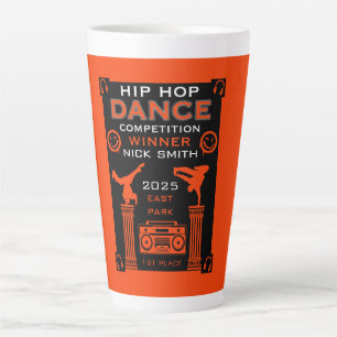 Hiphop danswedstrijd latte mok