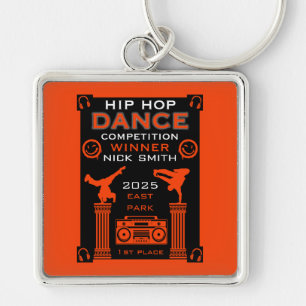 Hiphop danswedstrijd sleutelhanger