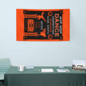 Hiphop danswedstrijd spandoek (Beurs)